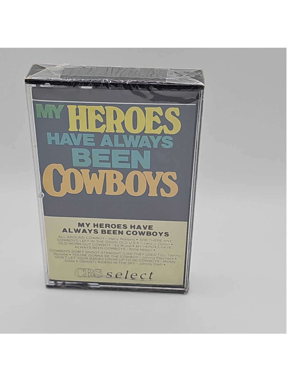 My Heroes Have Always Been Cowboys (Cassette Tape, 1984, CBS) New Sealed Various